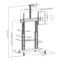 IPmatika TTL07-610TW, мобильная стойка для ЖК-панелей 60"-100"